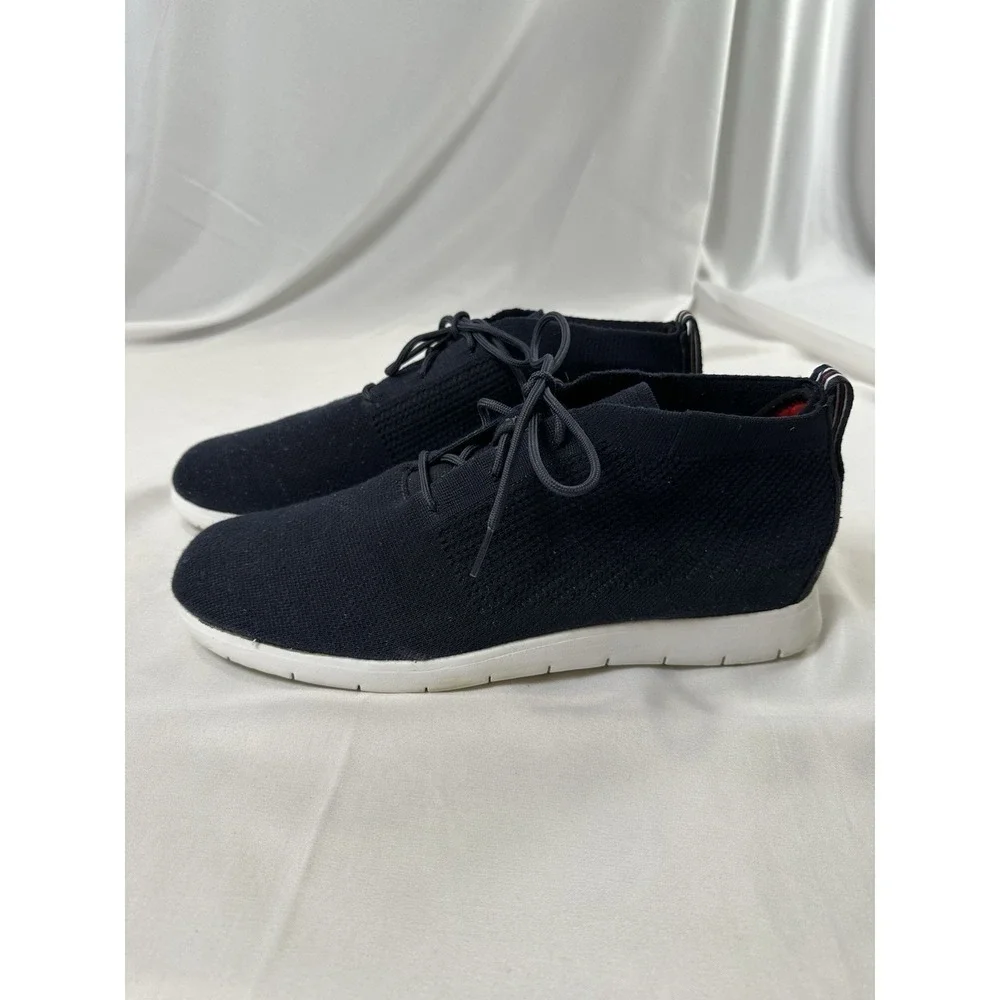 UGG FREAMON HYPERWEAVE‎ SHOES MENS SIZE 11.5 US Navy CHUKKA FLEX-FIT BOOTIE
